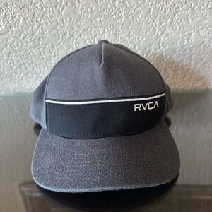RVCA Gray Black Baseball Cap